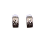 Pre-owned Metal chanel-jewelry Chanel Vintage , Gray , Dames