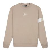 Taupe Sweater Stijlvol Model Herenlions , Beige , Heren