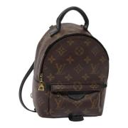 Pre-owned Canvas backpacks Louis Vuitton Vintage , Brown , Dames