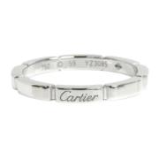 Pre-owned White Gold rings Cartier Vintage , Gray , Dames