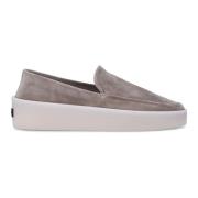 Luxe Suède Loafer Instap Schoenen Fear Of God , Beige , Heren