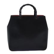 Pre-owned Leather gucci-bags Gucci Vintage , Black , Dames