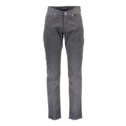 Grijze Katoenen Jeans Gant , Gray , Heren