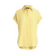 Blouse Ralph Lauren , Yellow , Dames