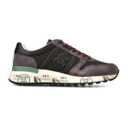 Grijze Suède Sneakers Aw24 Premiata , Multicolor , Heren