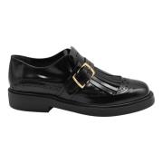 Zwarte Veterschoenen voor Dames Tod's , Black , Dames