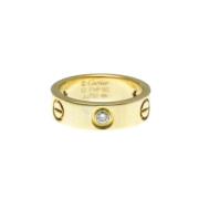 Pre-owned Yellow Gold rings Cartier Vintage , Yellow , Dames