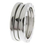 Pre-owned Silver rings Bvlgari Vintage , Gray , Heren