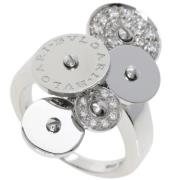 Pre-owned Silver rings Bvlgari Vintage , Gray , Dames