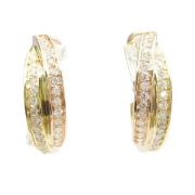 Pre-owned Yellow Gold earrings Cartier Vintage , Yellow , Dames