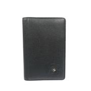 Pre-owned Leather wallets Chanel Vintage , Black , Dames