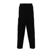 Smalle Gestreepte Tapered Broek Kenzo , Black , Heren