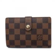 Pre-owned Fabric wallets Louis Vuitton Vintage , Brown , Dames