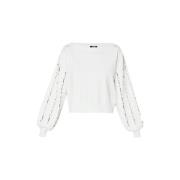 Witte longsleeve cut-out top Liu Jo , White , Dames