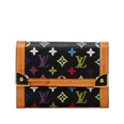 Pre-owned Canvas wallets Louis Vuitton Vintage , Multicolor , Dames