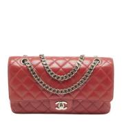 Pre-owned Fabric chanel-bags Chanel Vintage , Red , Dames