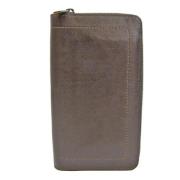 Pre-owned Leather wallets Louis Vuitton Vintage , Brown , Heren