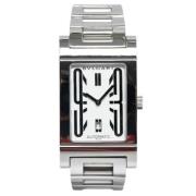 Pre-owned Stainless Steel watches Bvlgari Vintage , White , Heren