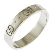 Pre-owned Silver rings Gucci Vintage , Gray , Dames