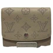 Pre-owned Leather wallets Louis Vuitton Vintage , Gray , Dames