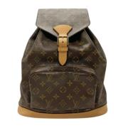 Pre-owned Canvas louis-vuitton-bags Louis Vuitton Vintage , Brown , Da...