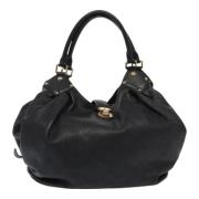 Pre-owned Leather louis-vuitton-bags Louis Vuitton Vintage , Black , D...