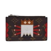 Pre-owned Canvas wallets Louis Vuitton Vintage , Multicolor , Dames