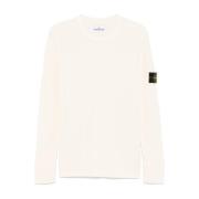 Witte Sweaters voor Mannen Stone Island , White , Heren