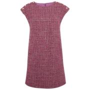 Pre-owned Fabric dresses Chanel Vintage , Pink , Dames