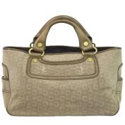 Pre-owned Suede celine-bags Celine Vintage , Beige , Dames