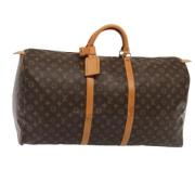 Pre-owned Canvas louis-vuitton-bags Louis Vuitton Vintage , Brown , Da...