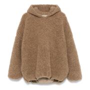 Dune Wollen Fleece Hoodie Fear Of God , Brown , Heren