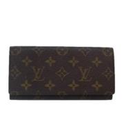 Pre-owned Canvas wallets Louis Vuitton Vintage , Brown , Dames