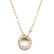 Pre-owned Rose Gold necklaces Cartier Vintage , Yellow , Dames