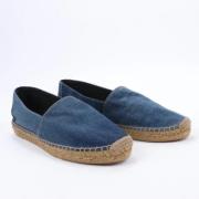 Pre-owned Canvas espadrilles Yves Saint Laurent Vintage , Blue , Dames