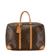 Pre-owned Canvas louis-vuitton-bags Louis Vuitton Vintage , Brown , Da...