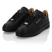 Bicolor Low-Top Sneakers met Gommat Details Philipp Plein , Black , He...