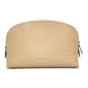 Pre-owned Leather louis-vuitton-bags Louis Vuitton Vintage , Beige , D...