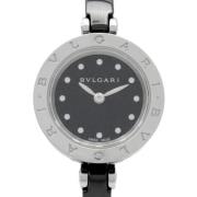 Pre-owned Stainless Steel watches Bvlgari Vintage , Black , Dames