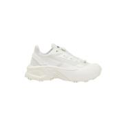 Cage Sneakers met Verstelbare Elastische Veters Diesel , White , Heren