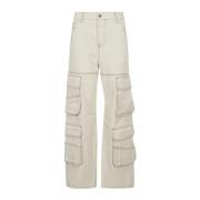 Cargo Broek D-Sire Stijl Diesel , White , Dames