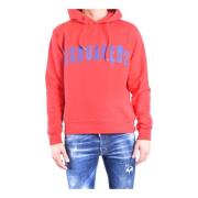 Multicolor Hoodie voor mannen Dsquared2 , Red , Heren