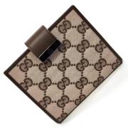 Pre-owned Canvas wallets Gucci Vintage , Brown , Dames