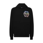 Stijlvolle Sweatshirts en Hoodies Philipp Plein , Black , Heren