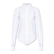 Shirt bodysuit Coperni , White , Dames