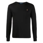 Lange mouwen t-shirt Ralph Lauren , Black , Heren