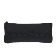 Pre-owned Fabric clutches Chanel Vintage , Black , Dames