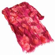 Pre-owned Silk scarves Louis Vuitton Vintage , Red , Dames