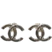 Pre-owned Metal chanel-jewelry Chanel Vintage , Gray , Dames