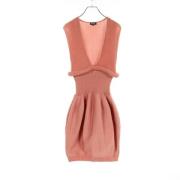 Pre-owned Fabric dresses Chanel Vintage , Orange , Dames